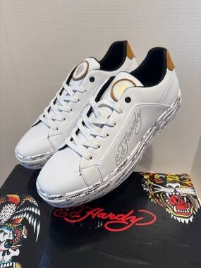 Ed Hardy Chop Sneaker Men size 10 new